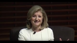 Arianna Huffington: "We Are Drowning in Data and Starved for Wisdom"