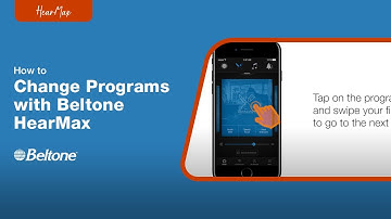 How to Change Programs in Beltone HearMax App | Beltone