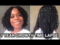 1 Year Natural Update! Texture Change, Growth Tips + Growth Time Lapse!!