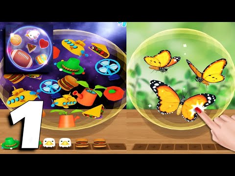 Match Triple Ball - Match Master 3D Tile Bubble - All Levels 1-6 Gameplay Part 1 (Android, iOS)