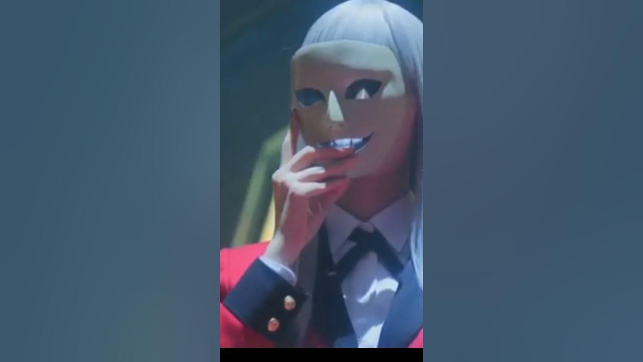real kakegurui mask girl face reveal YouTube