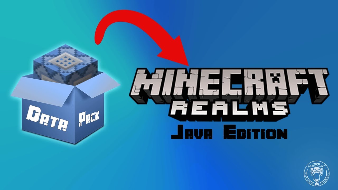 Can You Mod Minecraft Realms Java Edition How To Install Data Packs On Realms Java Edition Youtube
