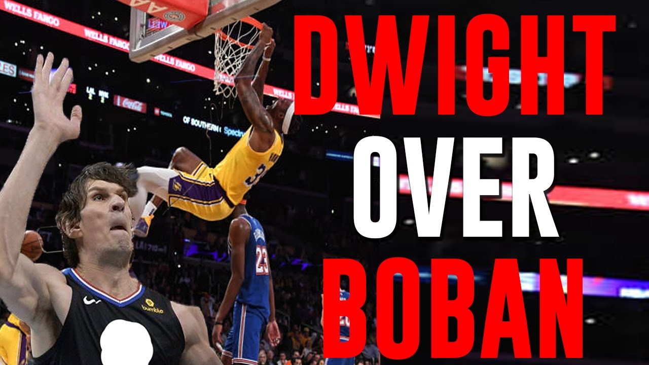 Dwight Howard Dunks Over Boban Marjanovic YouTube