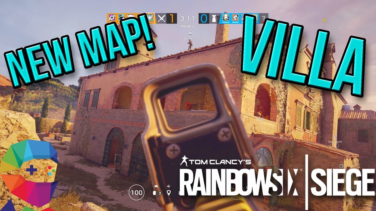 Villa Map Let's Play: Rainbow Six Siege - NEW MAP! VILLA! - YouTube