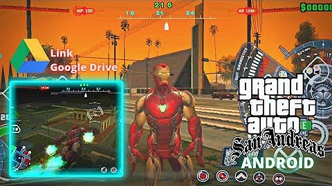 THE BEST IRON MAN MOD!! GTA SA ANDROID : IRON MAN MOD [2021]