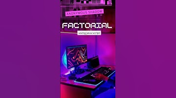 Find factorial using java 👹 java  programming #shorts  #shortvideo #java