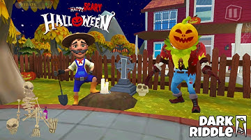 Dark Riddle Halloween 2 ( MOD ALL SKINS | MOD MENU ) : NEW HORROR GAME PLAY GUIDE | Part 18