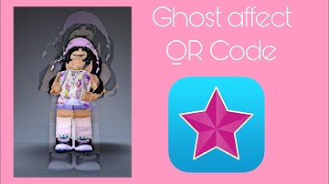 Ghost affect QR code | Video star