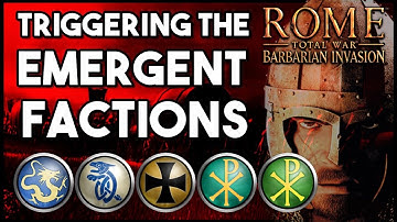 RTW Barbarian Invasion Guide: How to Spawn Emergent Factions (Romano-British, Slavs, Ostrogoths)