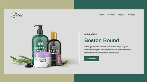 Responsive Product Landing Page Website Using HTML CSS & JS | Step by Step Hindi Tutorial