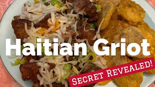 The Secret to Amazing Haitian Griot | Frying Pork & Reviews | Soso's Kitchen