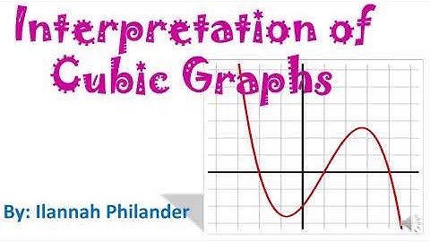 Interpretation of cubic graphs video