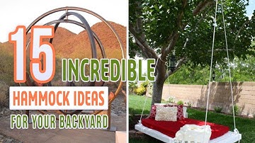 15 Incredible Hammock Ideas for Your Backyard