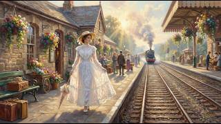 A Victorian Train Journey to the English Countryside 🚂🌿 | English Visual Poem