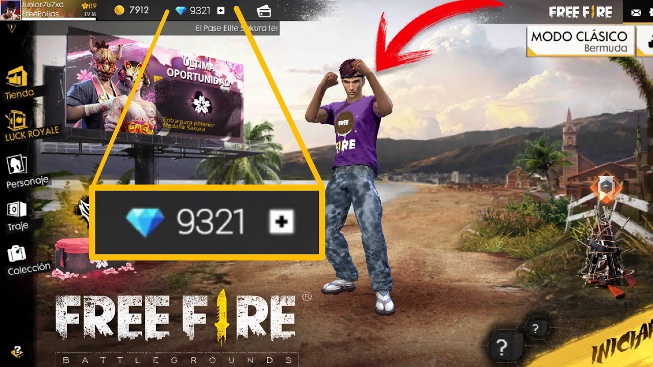 TRUCO EPICO TENER DIAMANTES GRATIS EN FREE FIRE MUY FACIL - NUEVA  ACTUALIZACION - FREE FIRE - 