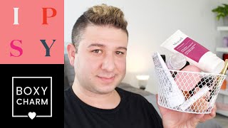 SUBSCRIPTION BOX EMPTIES! BOXYCHARM, IPSY, AND FFF ITEMS AS OF JULY 2021 | Brett Guy Glam