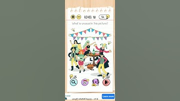 Brain test 1 level 10 Solve [What is unusual in the picture]