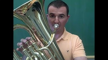 Baritone Horn - Playing The First Five Notes