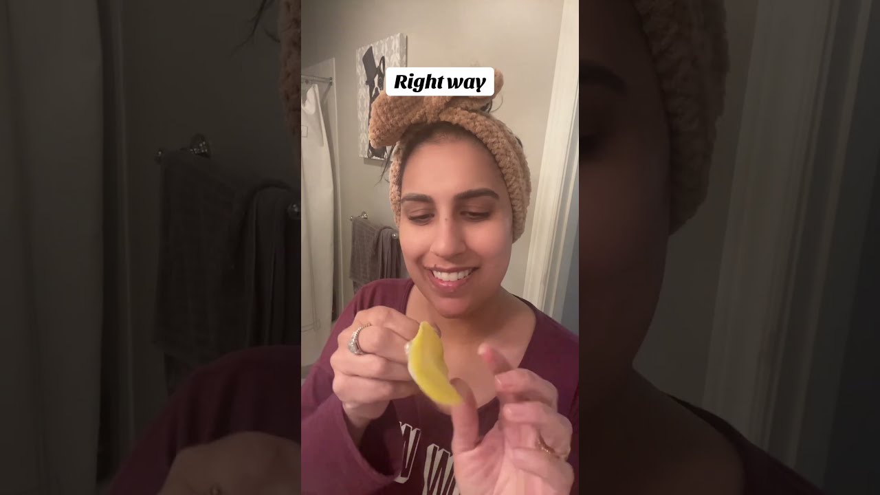 Turmeric Kojic Acid Cleansing Pads Tutorial Skincare Beauty Tiktok Tiktokshop Skin
