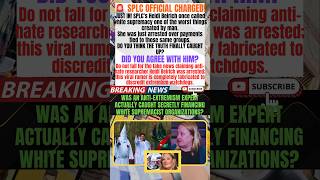 🚨 SPLC Official Heidi Beirich Charged in Federal Fraud Case! ⚖️🇺🇸 #BreakingNews #USNews