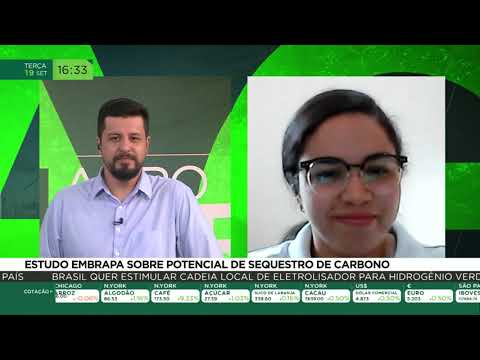 Estudo Embrapa sobre potencial de sequestro de carbono