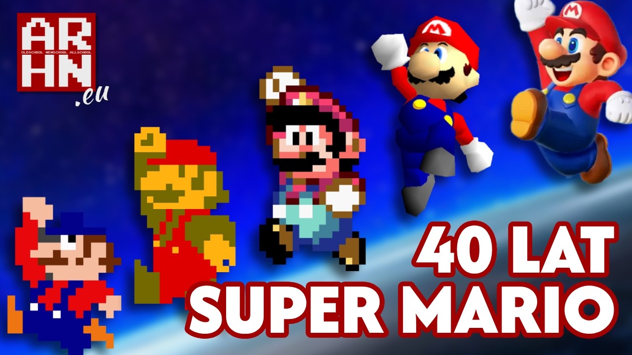 Super Mario i 40 lat przecierania szlaków