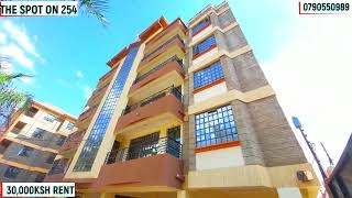 AMAZING 2 BEDROOM ALL ENSUITE 30000KSH ONLY NOBIS APARTMENTS RUIRU HOUSE HUNTING KENYA