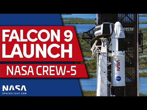 SpaceX & NASA Launch Crew-5 to Space Station