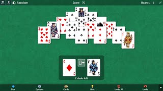Microsoft Solitaire Collection - Pyramid Gameplay screenshot 1