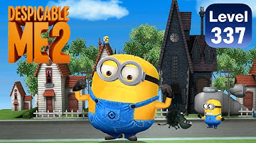 Despicable me: minion rush Jerry minion gameplay walkthrough Residential Area level 337 minions