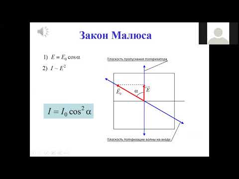 Световая волна  Поляризация света Лекция 12 1