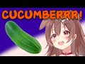 Korone Suddenly Says 'Cucumber' With Perfect Pronunciation [Hololive]