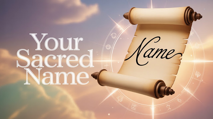 Your Sacred Name | Whispered Naming Ceremony for Healing & Inner Remembrance