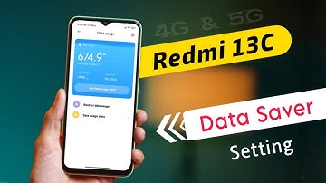 Redmi 13C 5g Data Saver Settings | Redmi 13C me Data Saver Kaise On Kare