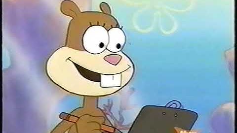 Nickelodeon March 2002 Screenbug (MuscleBob BuffPants)