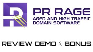 PR Rage Review Demo Bonus - Domain Flipping Software
