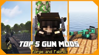Another 5 Amazing Gun Mods! - Minecraft Forge/Fabric (1.19.2 and other versions)