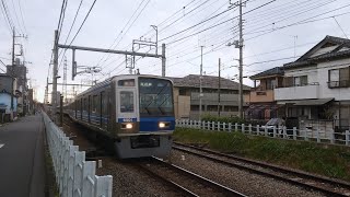 [地下鉄規格車体の地下鉄直通非対応車] 西武6000系トプナン 急行本川越行き 南大塚(SS-28)～本川越(SS-29)