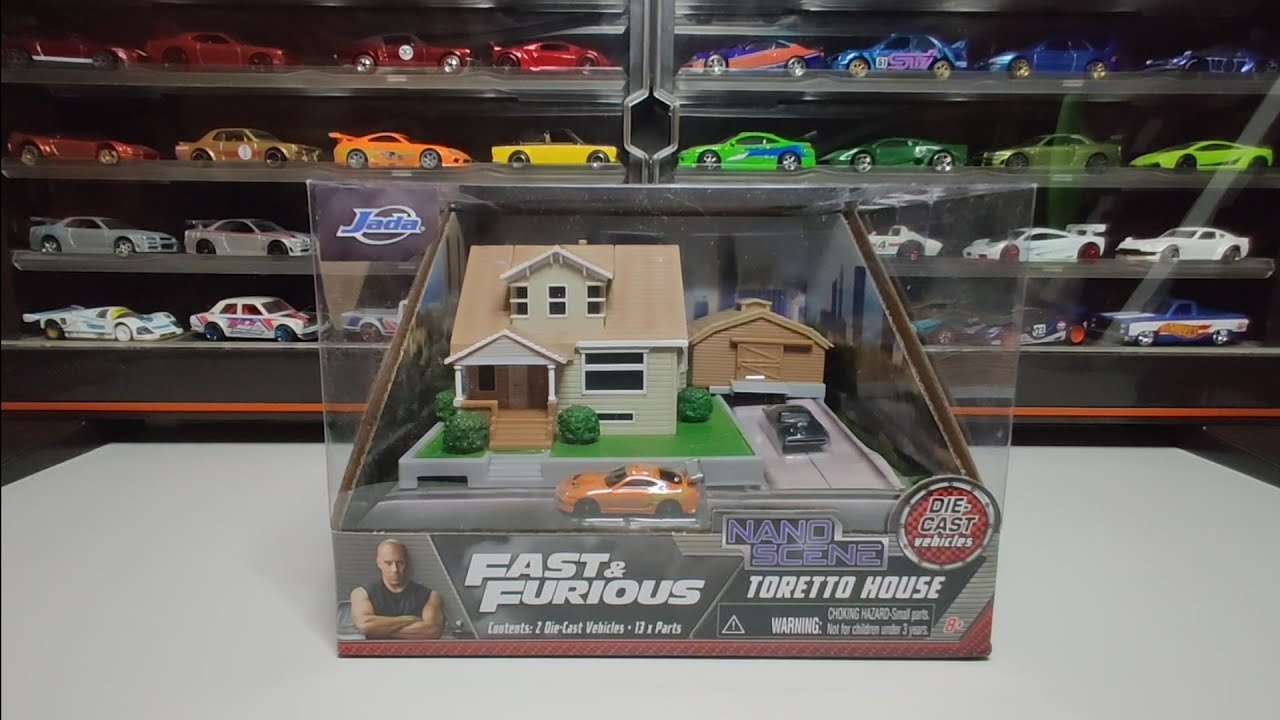 Jada Toretto's House diorama (Fast & Furious) Unboxing - YouTube