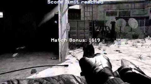 MooCoww3 - MW3 AON Random Throwing Knife Final Killcam on Dome
