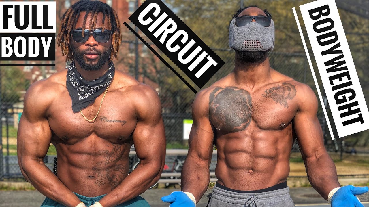 Circuit Training Workout Bodyweight | Full Body Workout for Strength ...