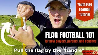 Youth Flag Football Tutorial for First Time Coaches | Flag Football 101 | FUNdamentals, Rules & Tips