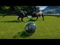 ГИГАНОТОЗАВР против ТИРАННОЗАВРА в JURASSIC WORLD EVOLUTION