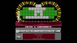 Wheel Of Fortune  Family Edition nes Game 30 On November 21st 2021 hard Difficulty