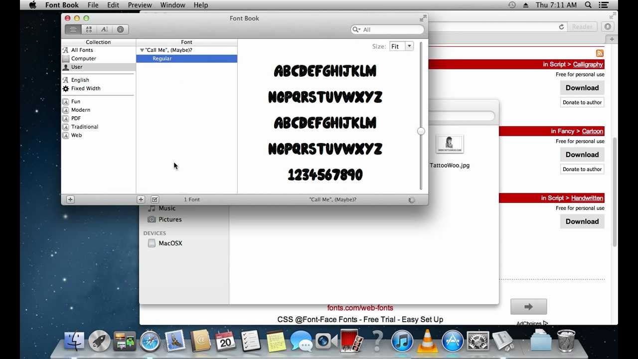 mac fonts for windows photoshop download