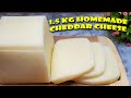 15 kg de fromage cheddar maison  partir de 1 litre de lait estce possible  peu de gens connaissent cette recette