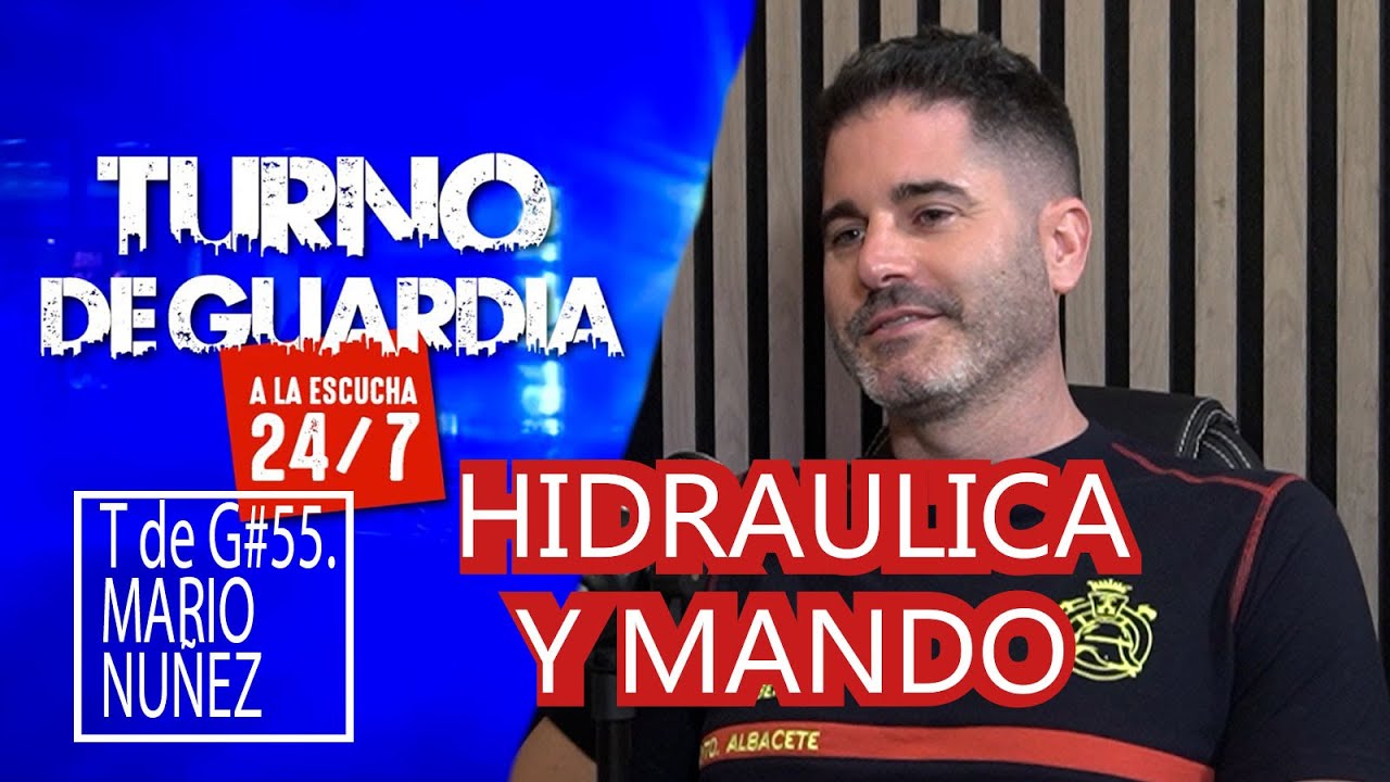 Hidraulica y Mando.Mario Nuñez TDG#55 #podcast #bomberosvoluntarios #bomberos