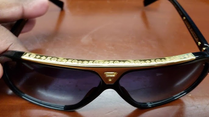 Louis Vuitton Attitude sunglasses real vs fake. How to spot fake