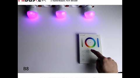 Mi Light 8-Zone Control Independently Smart Panel Remote Controller With 2 Power Supply Mode