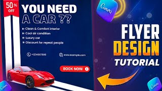 How to Make an Amazing Car Rental Flyer in Canva!